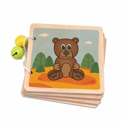 Voggenreiter Baby Greifspielzeug Music for Kids Premium Bookie Forest