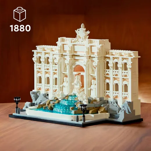 LEGO Architecture Trevi-Brunnen 21062 Bauset 1880 Teile