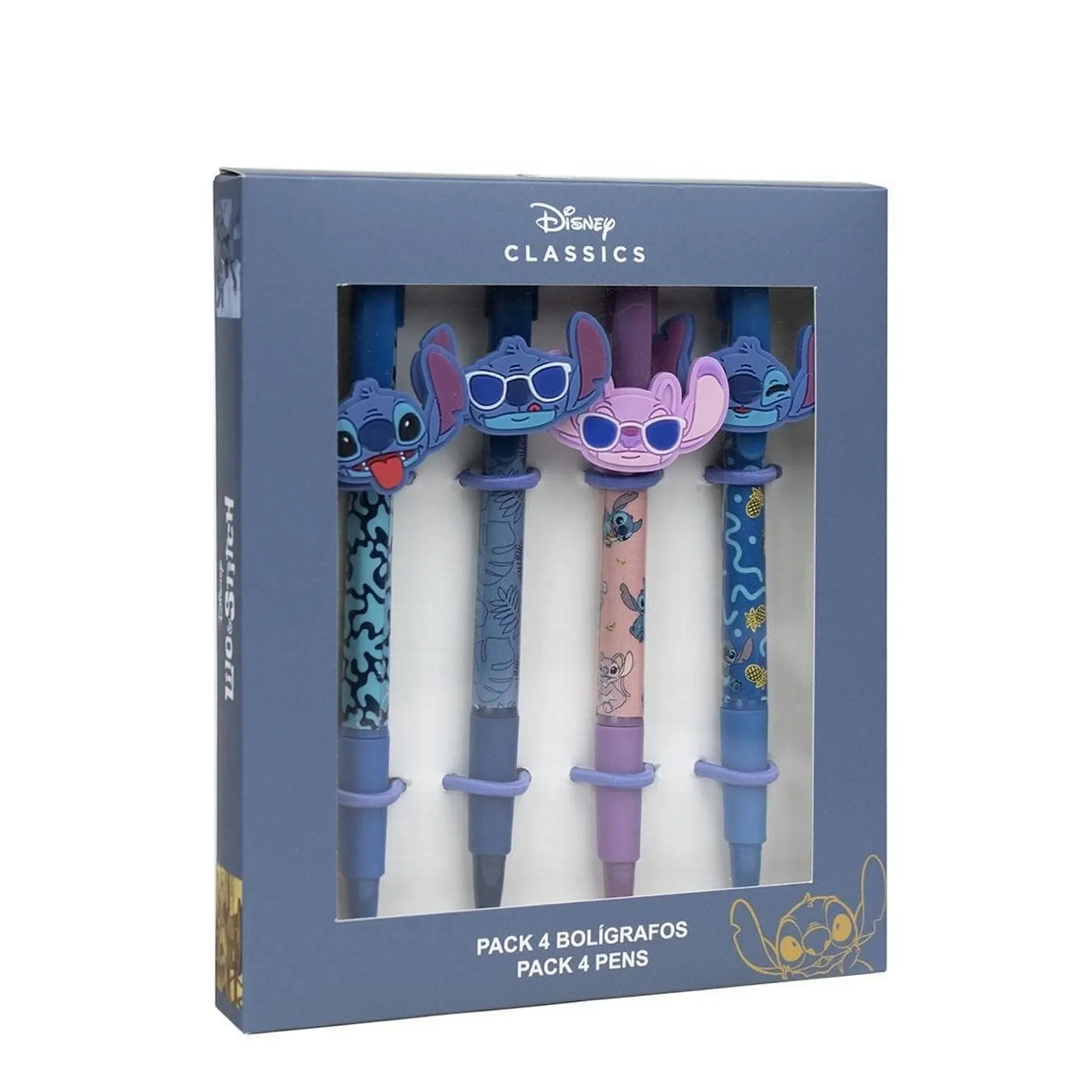 CERDA Lilo & Stitch Kugelschreiber – 4er-Pack, bunt