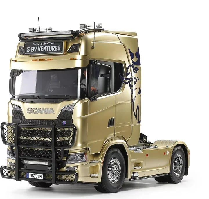 Tamiya Scania 770 S 4x2 RC Sattelzugmaschine Bausatz Maßstab 1 zu 14