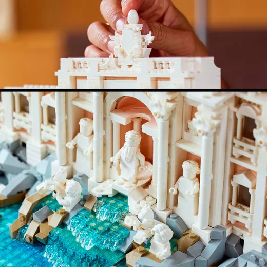 LEGO Architecture Trevi-Brunnen 21062 Bauset 1880 Teile