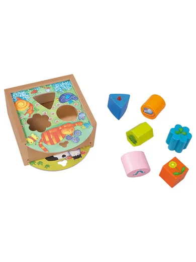 HABA Sortierbox Tiere Lernspielzeug Holz Steckspiel Formen