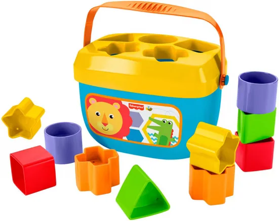 Fisher Price Babys Erste Bausteine Steckspielzeug Formensortierer