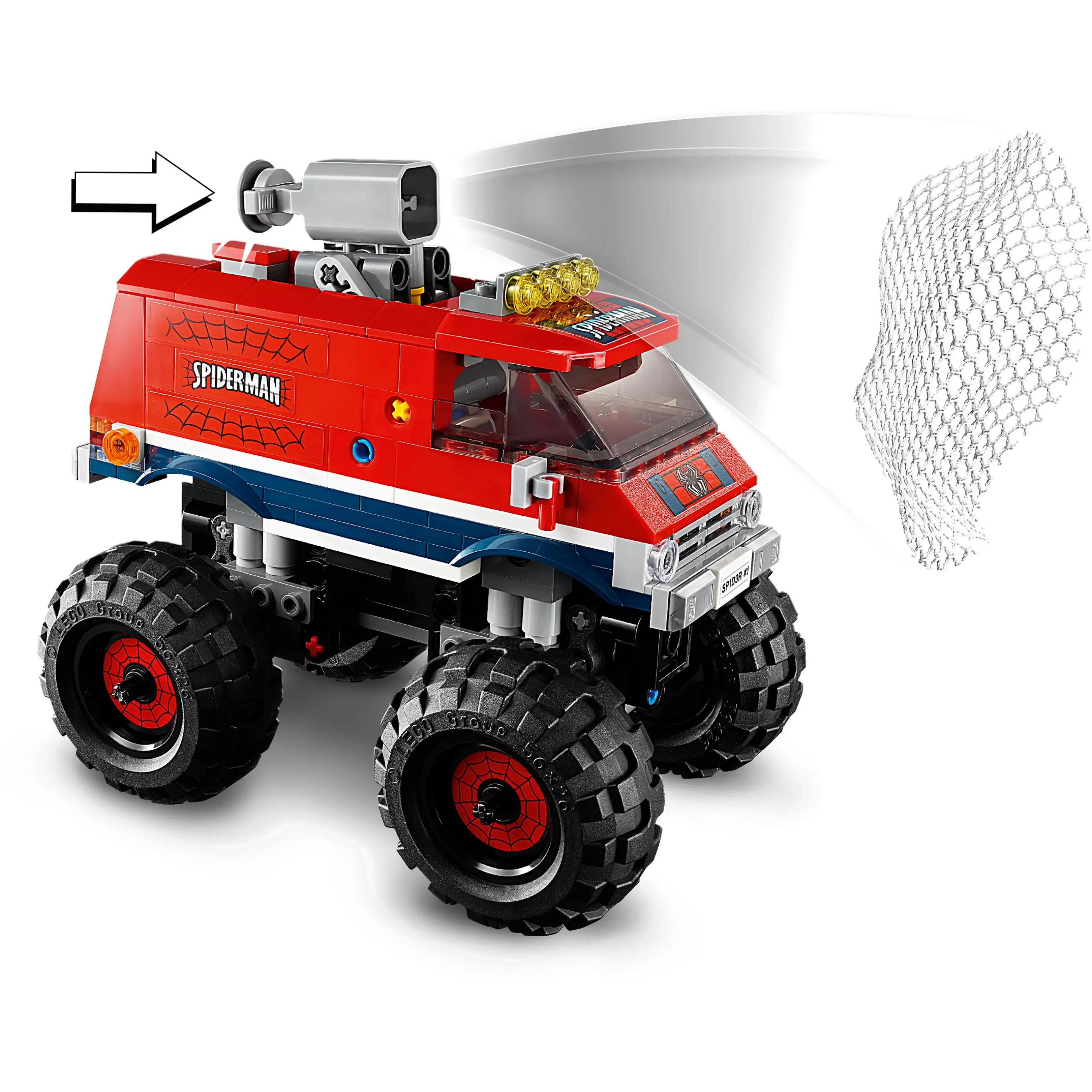 LEGO 76174 Marvel Spider-Mans Monstertruck gegen Mysterio Bauset