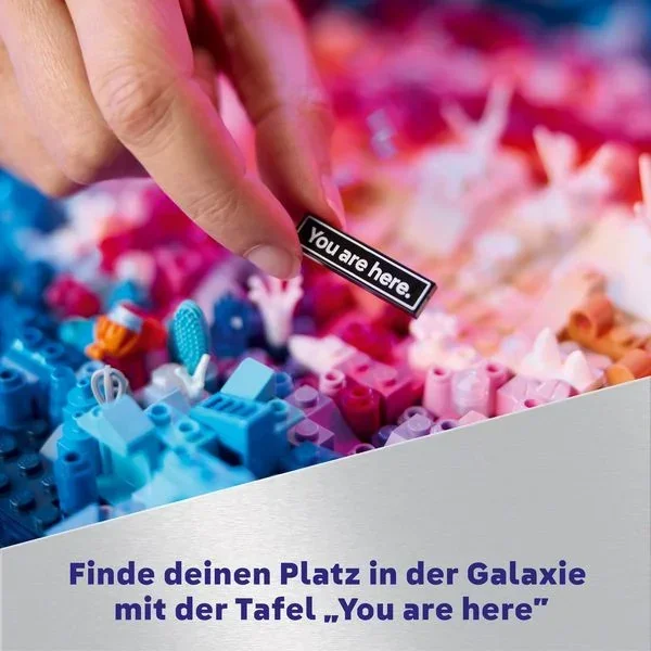 LEGO Art Milchstraßen-Galaxie Wandkunst Bauset 31212 für Erwachsene