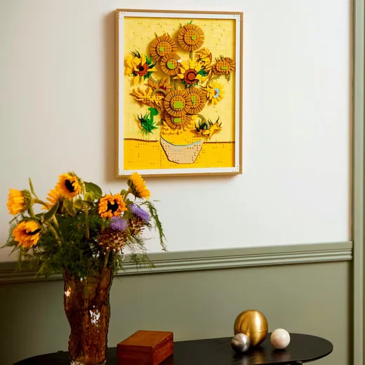LEGO Art 31215 Vincent van Gogh Sonnenblumen Wandbild Set 2615 Teile
