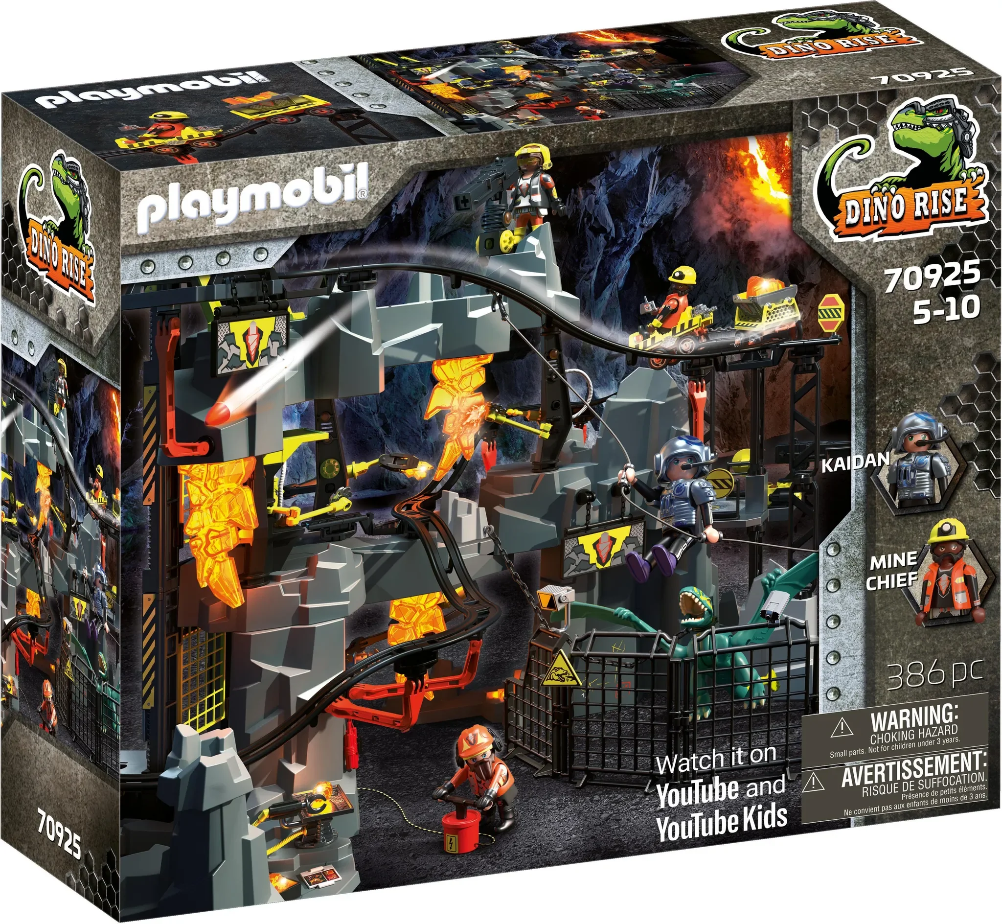 PLAYMOBIL Dino Mine Dinosaurier Abenteuerspielset