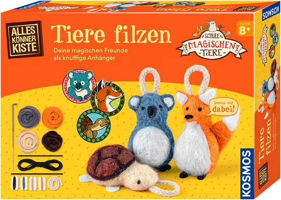 KOSMOS AllesKönnerKiste Die Schule der magischen Tiere Filzset