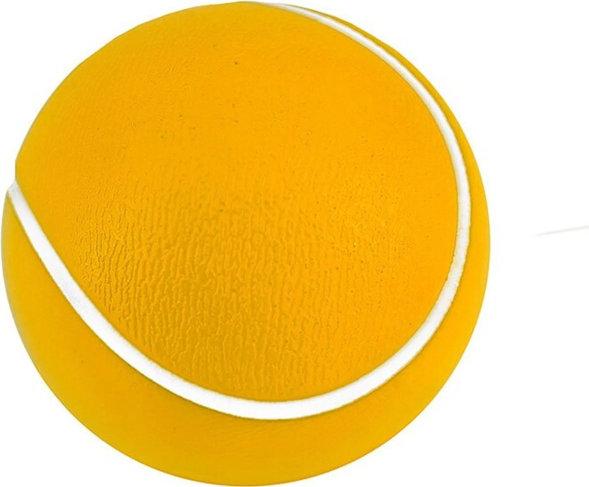 CARRINGTON Schaumball – Tennisball Gelb/Weiß