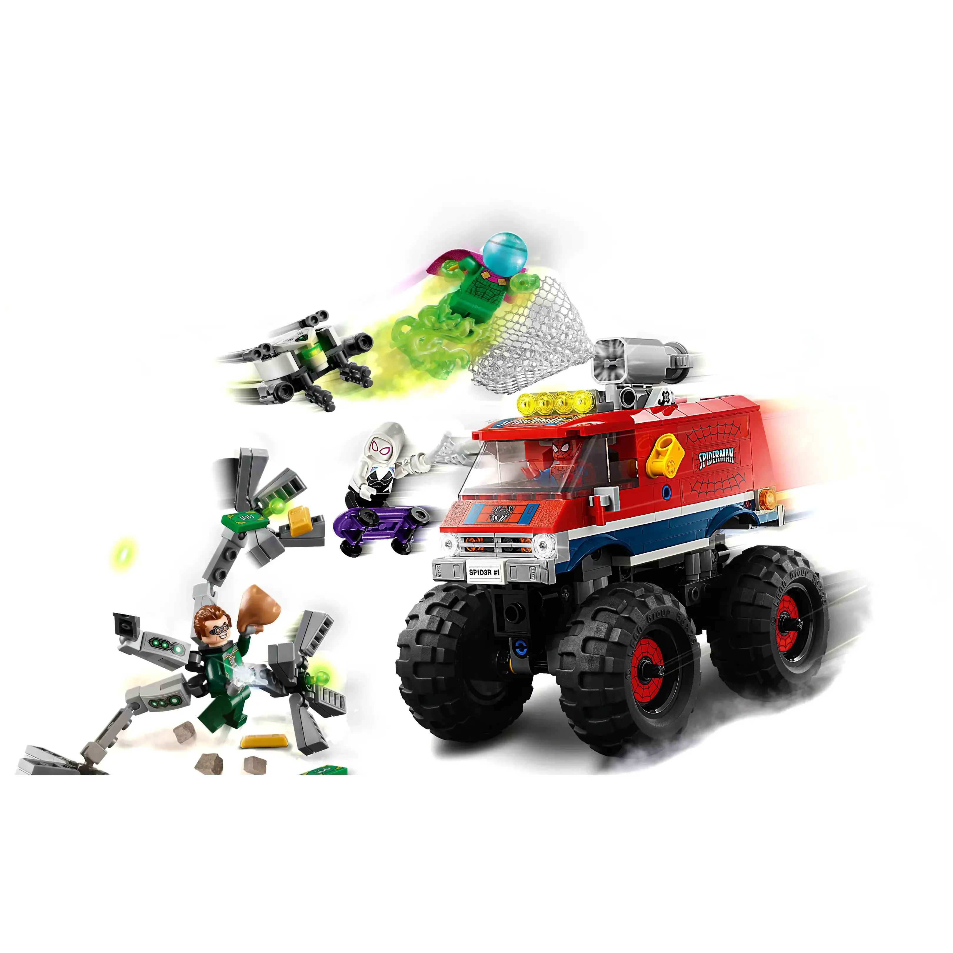 LEGO 76174 Marvel Spider-Mans Monstertruck gegen Mysterio Bauset