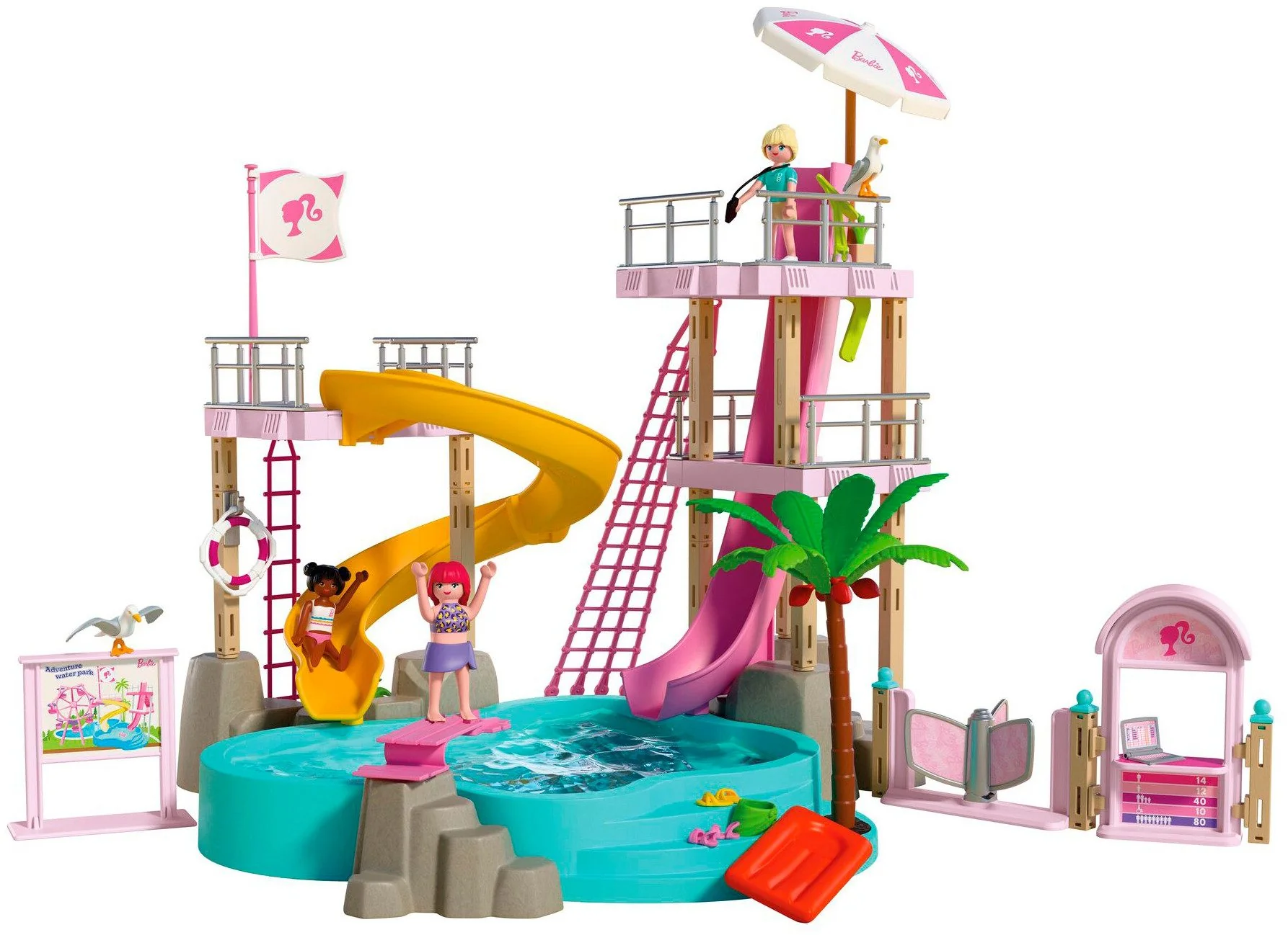 PLAYMOBIL x Barbie Wasserpark 72120 Konstruktionsspielset