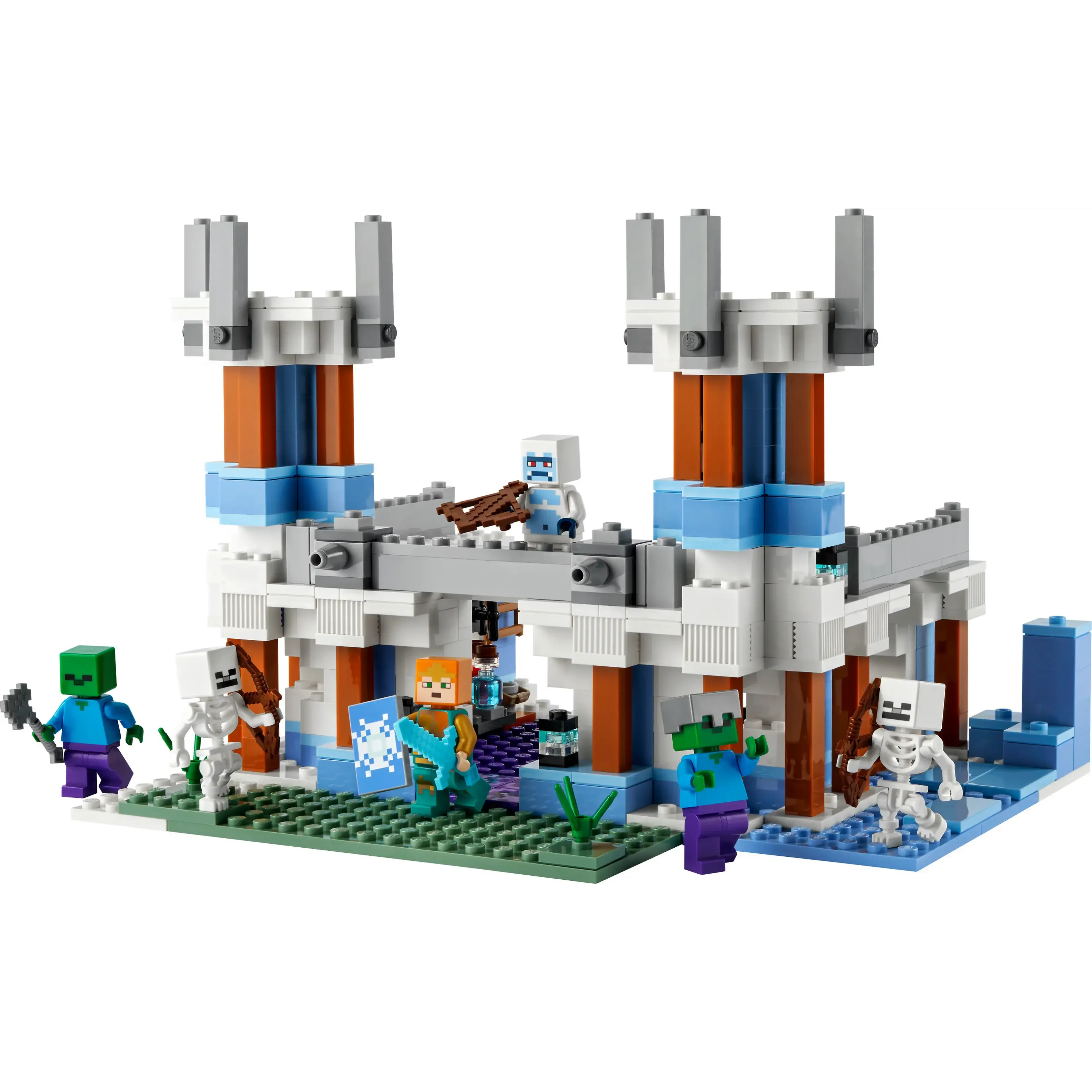 LEGO 21186 Minecraft Der Eispalast Bausatz