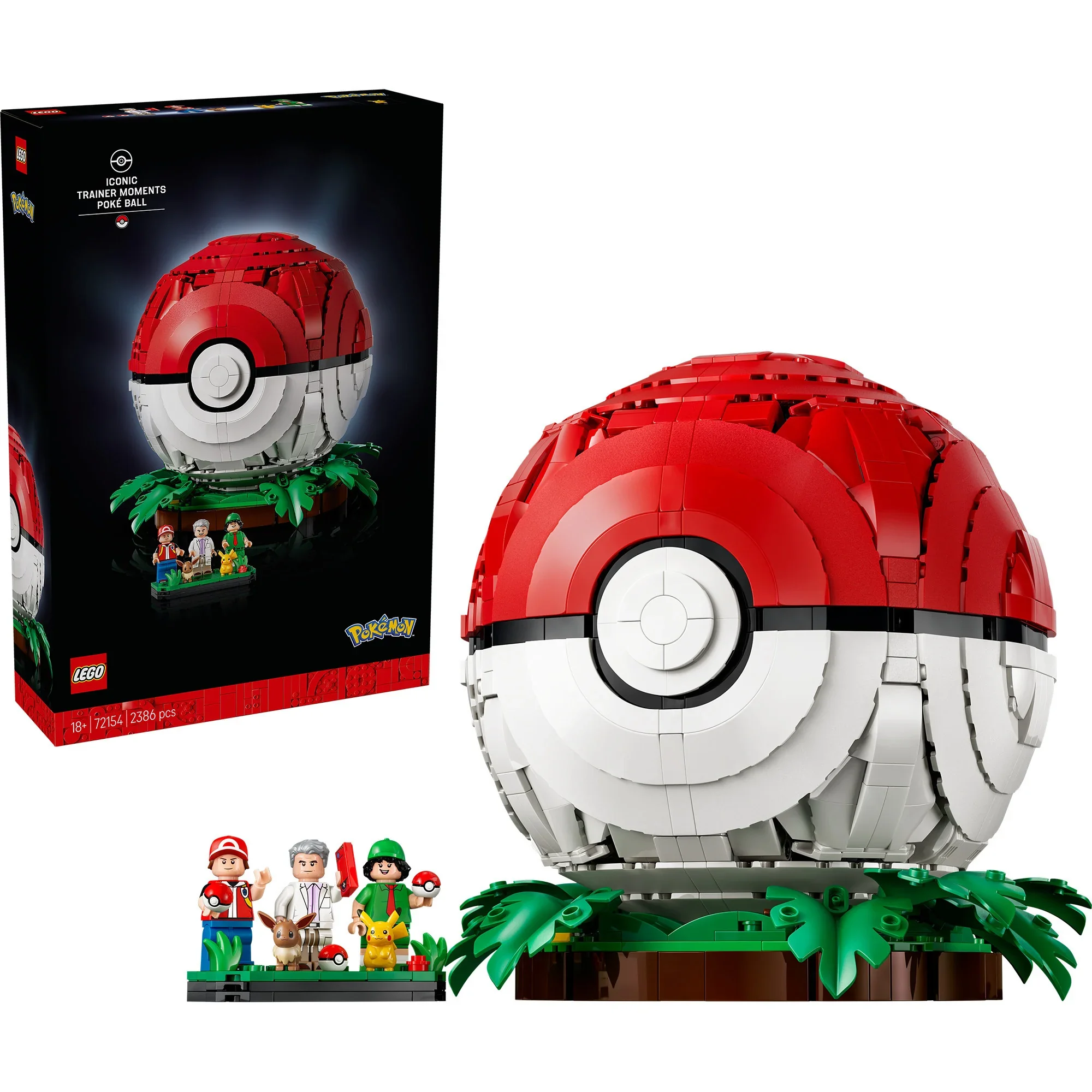 LEGO 72154 Pokéball Beeindruckende Trainermomente Bauset Bauspielzeug