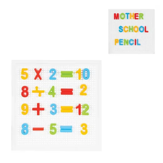 PILSAN Lernspielzeug Lernset Buchstaben und Zahlen 03297