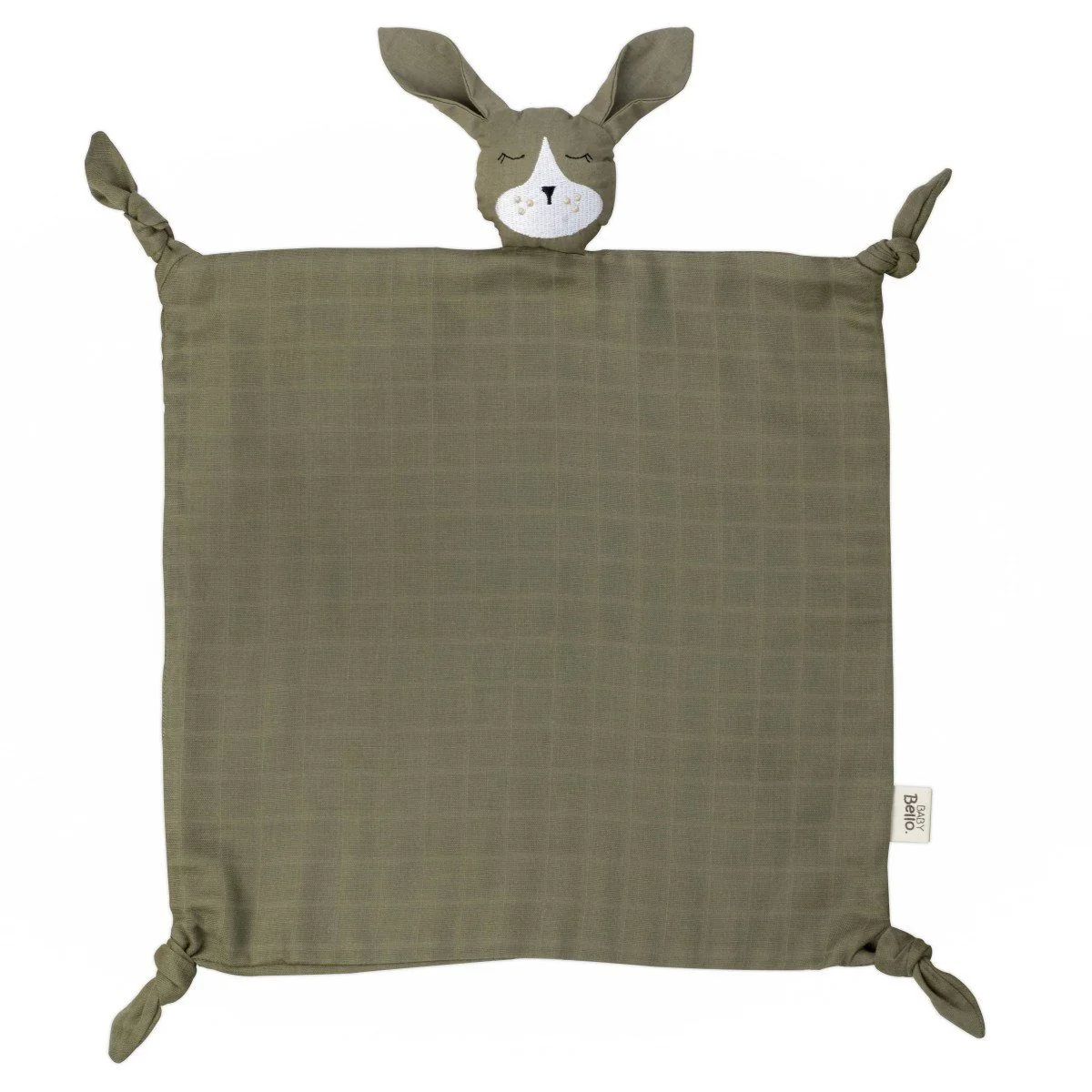 BABY BELLO Schmusetuch Finny 35x35 cm Schnuffeltuch Baby
