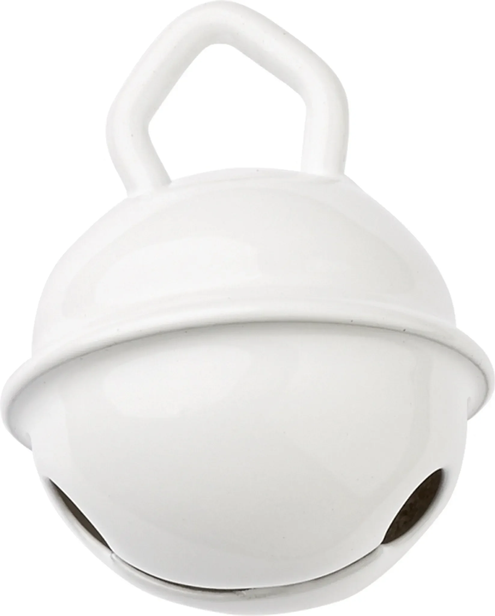 HOBBYFUN Schnulli-Glöckchen / Schelle – Weiß, 2er-Set