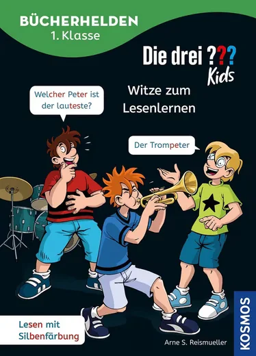 KOSMOS Die drei ??? Kids Bücherhelden 1. Klasse Witze zum Lesenlernen