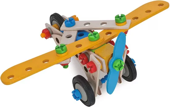EICHHORN Constructor Kranwagen 70 tlg Konstruktionsset Baukasten