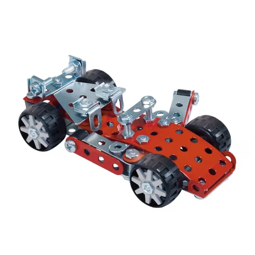 EITECH Metallbaukasten Racer Red 00255 Rennwagen Bausatz