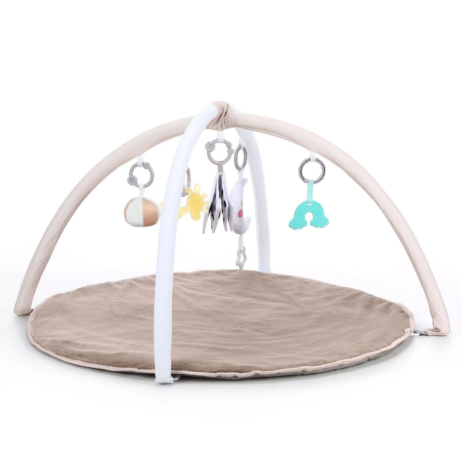 oyajia Spielbogen Baby Spielmatte Krabbeldecke 85x85x53 cm