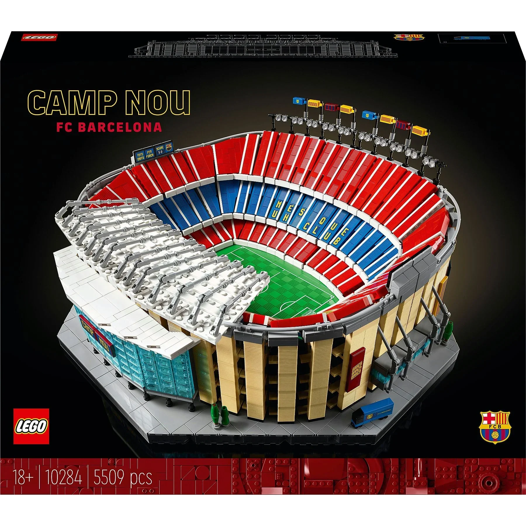 LEGO Camp Nou – FC Barcelona Stadion Bausatz 10284 Sammlermodell