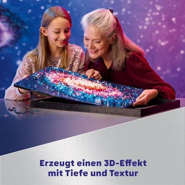 LEGO Art Milchstraßen-Galaxie Wandkunst Bauset 31212 für Erwachsene