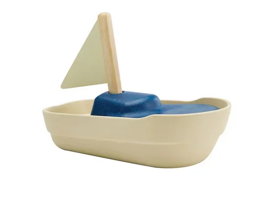 PLANTOYS Badespielzeug Segelboot für Badewanne und Dusche