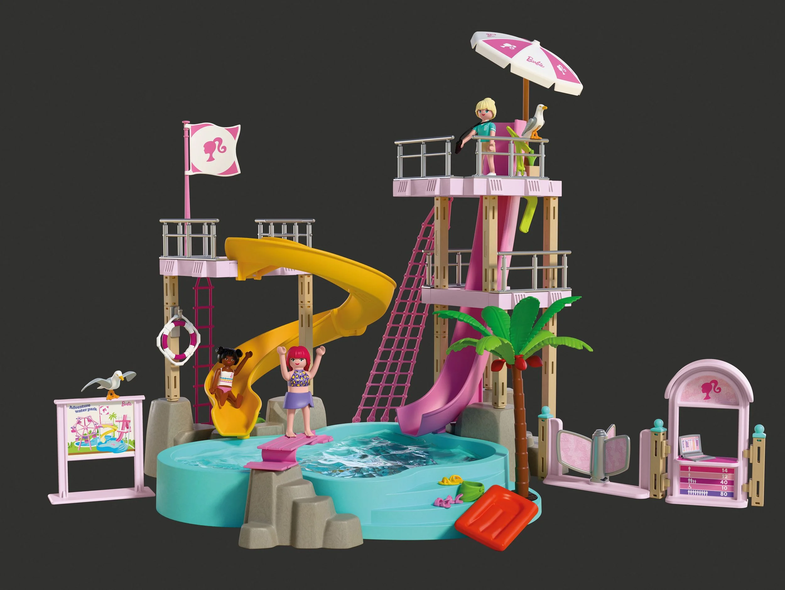 PLAYMOBIL x Barbie Wasserpark 72120 Konstruktionsspielset