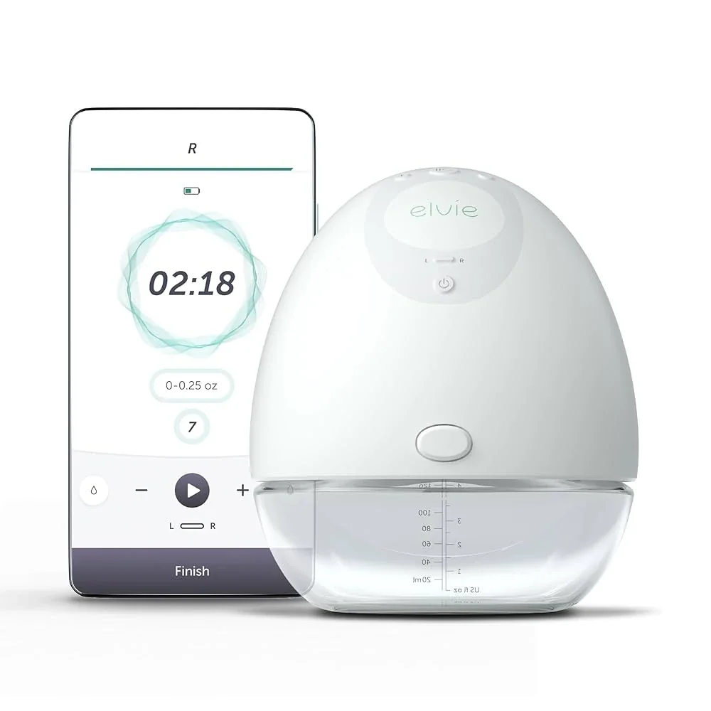 Elvie Pump elektrische Milchpumpe kabellos freihändig diskret