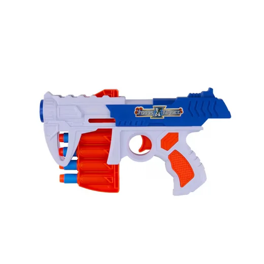 EDDY TOYS Bullseye Target Game Blaster Dartpistole Schaumstoffdarts