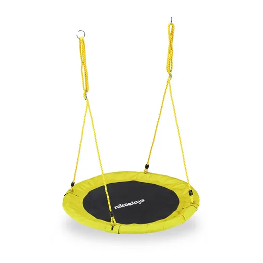 Relaxdays Nestschaukel 110 cm für Garten und Kinder