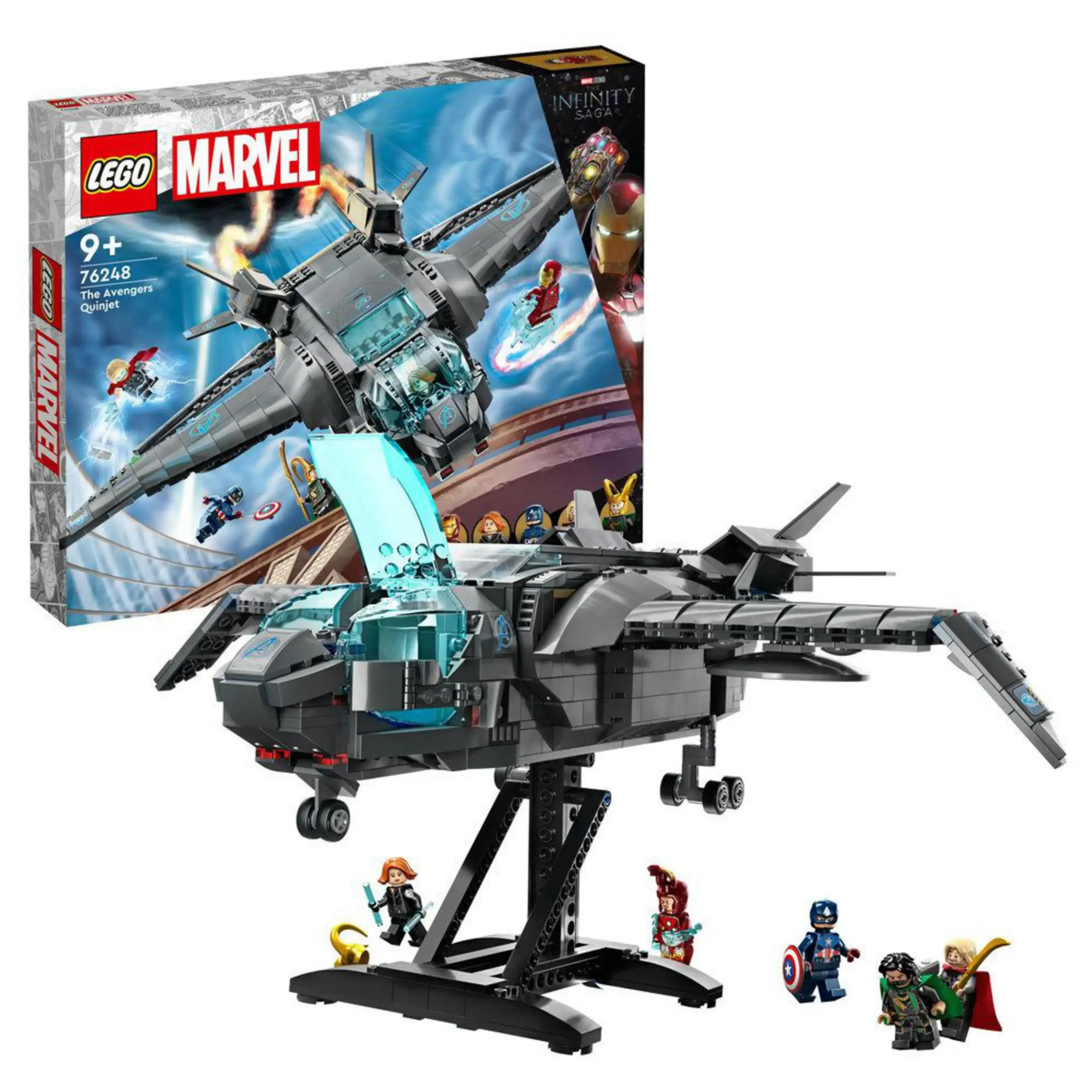 LEGO 76248 Quinjet der Avengers Bausatz Marvel Super Heroes