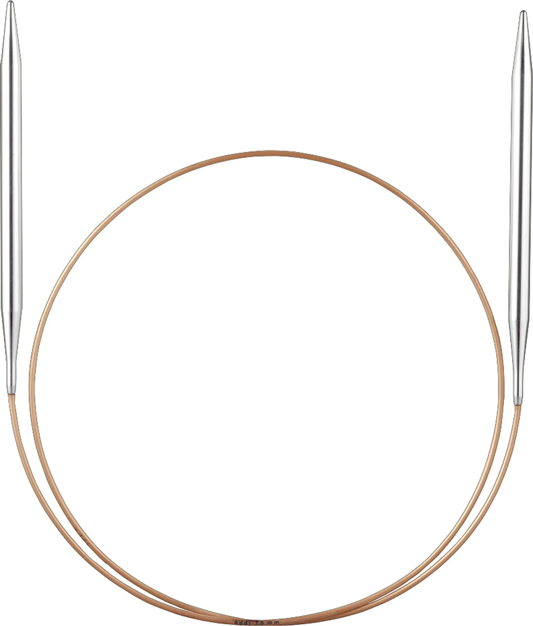 addi Rundstricknadel Basic – Metall, 2,50 mm / 150 cm