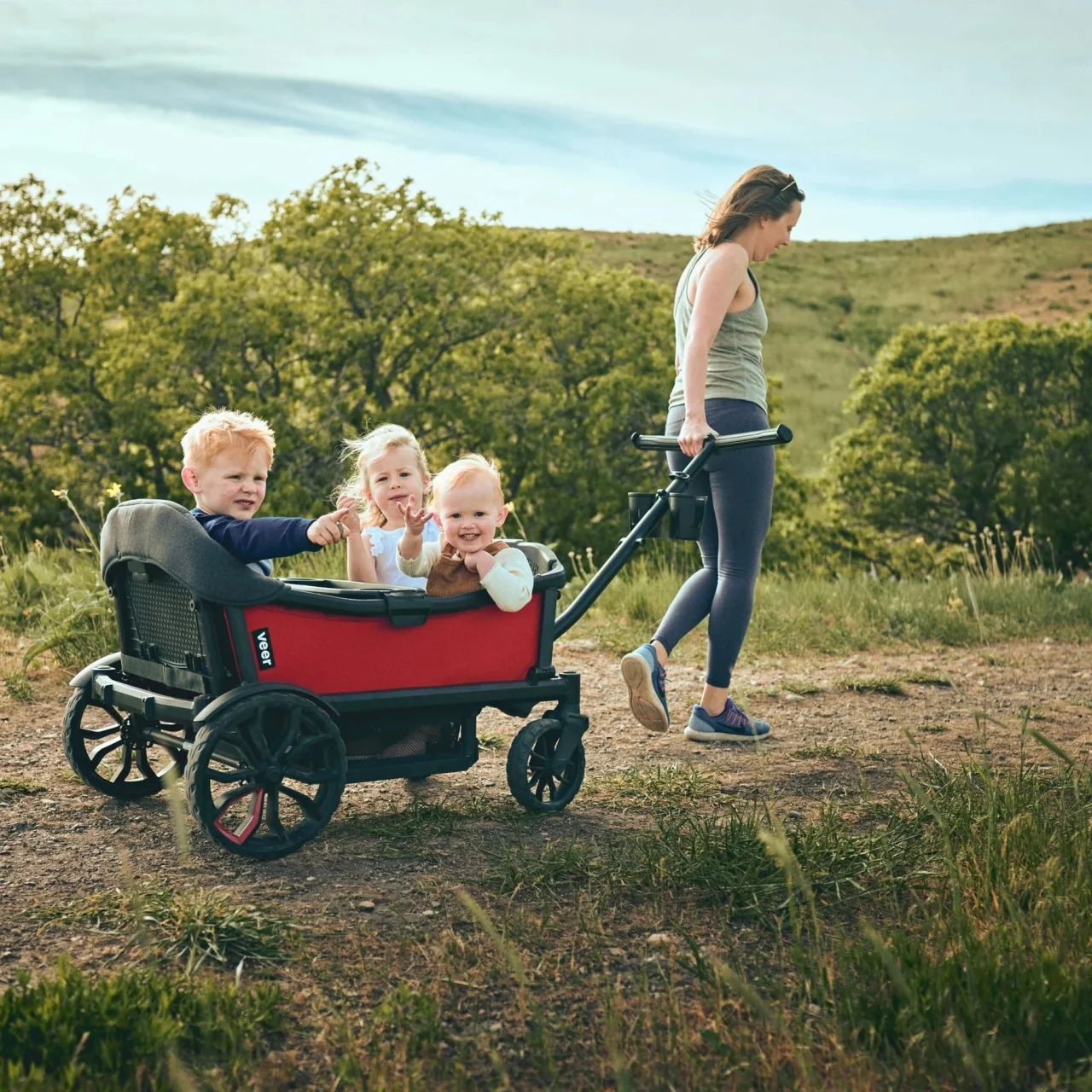 VEER Cruiser XL Kinderwagen Bollerwagen All Terrain faltbar