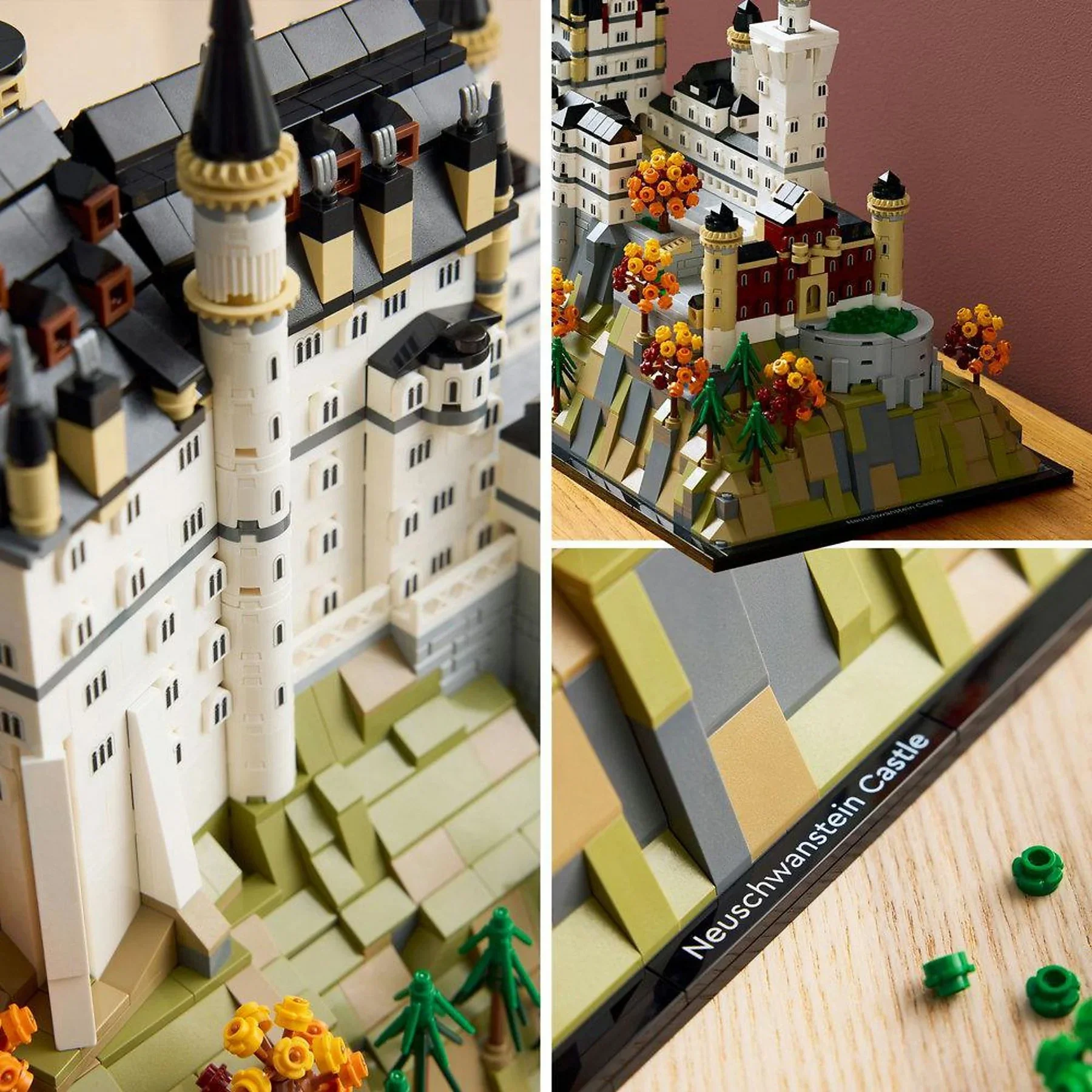 LEGO Architecture Schloss Neuschwanstein 21063 Bauset Mehrfarbig
