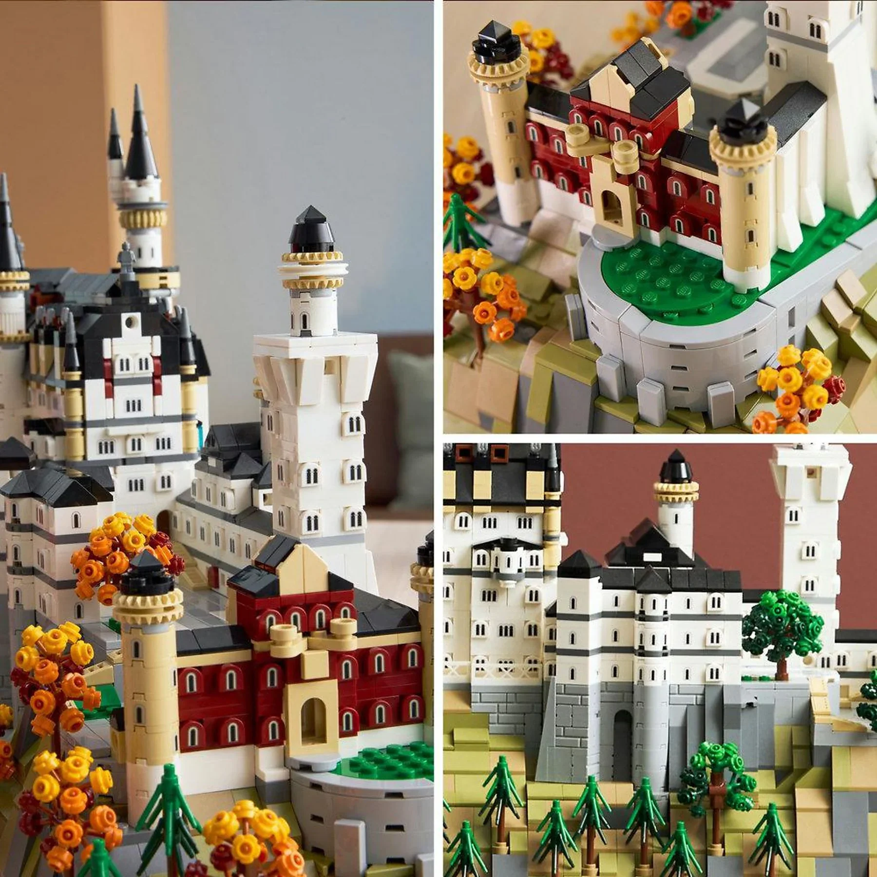 LEGO Architecture Schloss Neuschwanstein 21063 Bauset Mehrfarbig