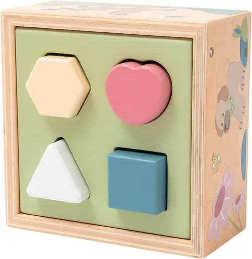 STERNTALER Steckspiel Sortierbox Holz Formensortierer