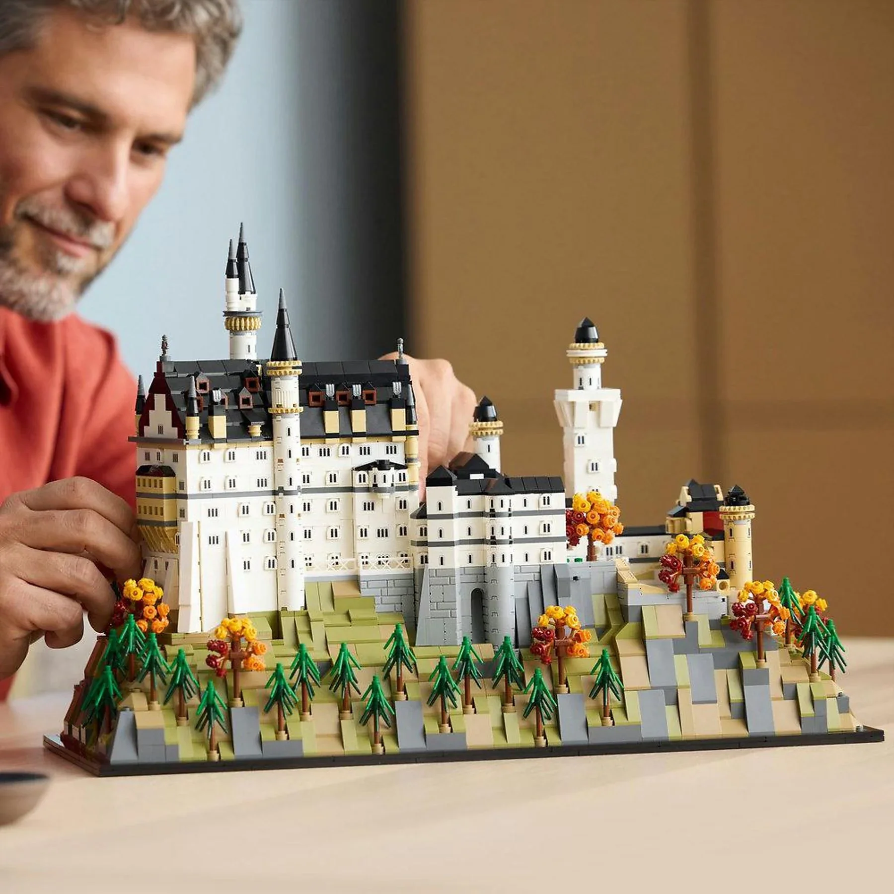 LEGO Architecture Schloss Neuschwanstein 21063 Bauset Mehrfarbig