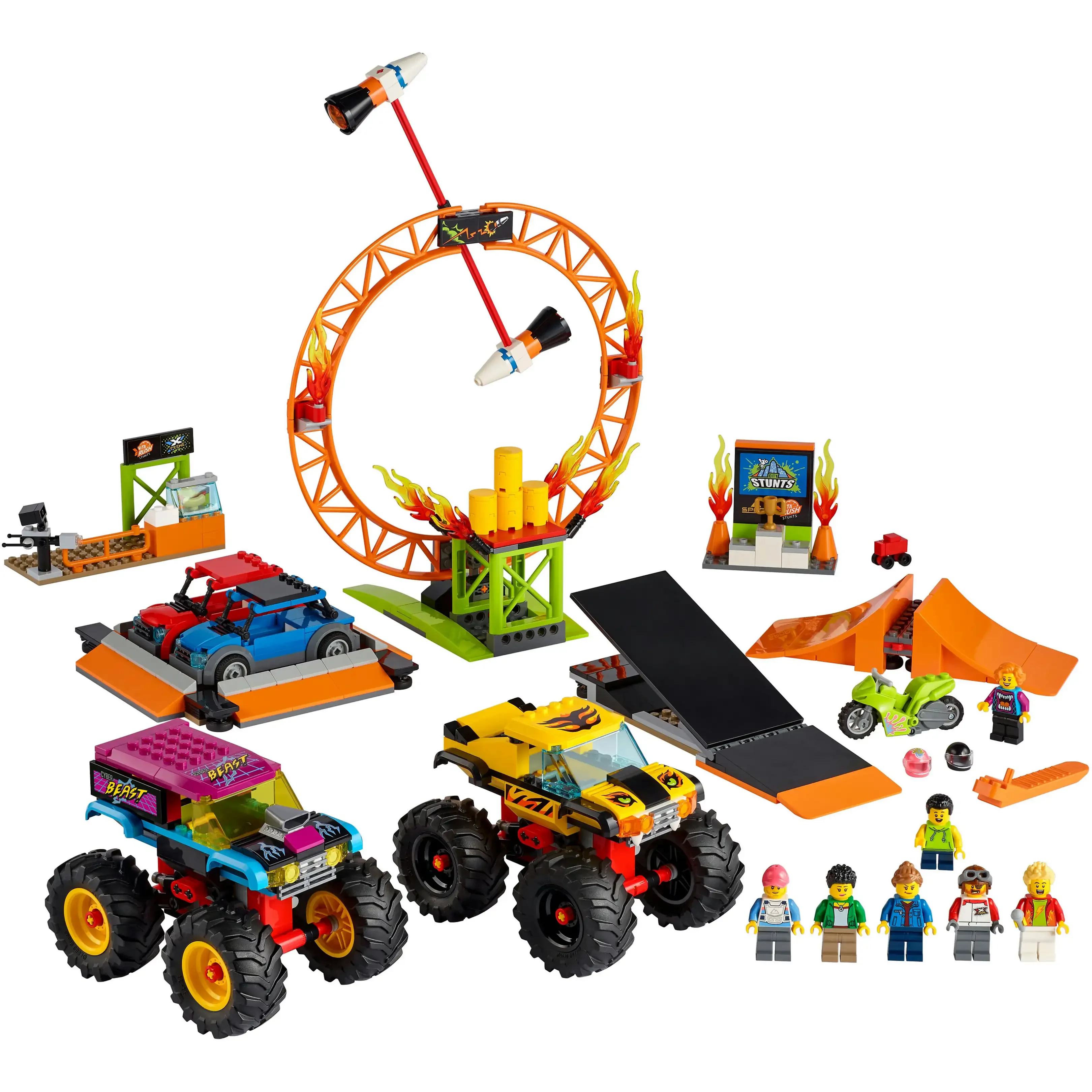 LEGO City 60295 Stuntshow Arena Bauset Konstruktionsspielzeug