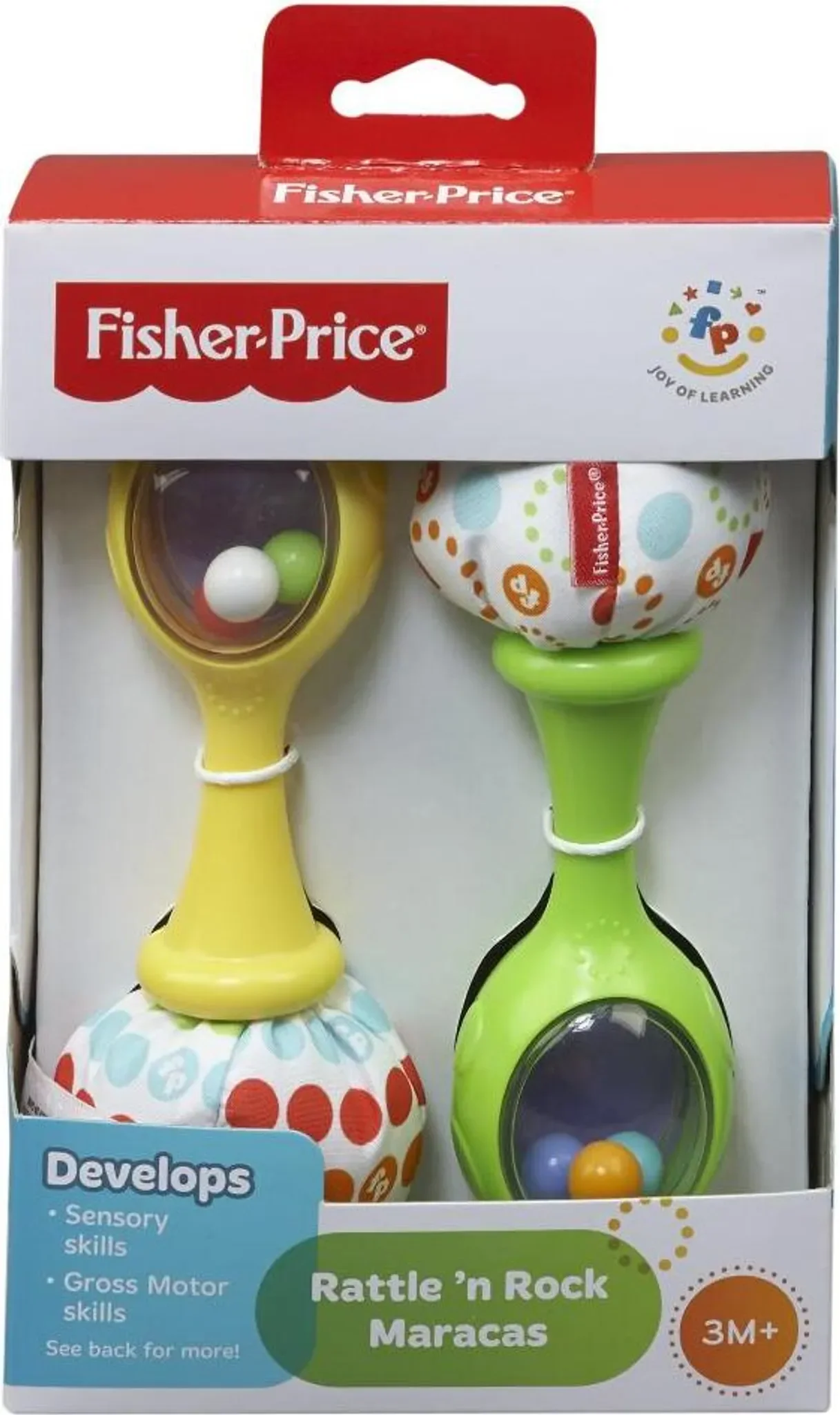 Fisher-Price Babys Rumba-Rasseln – 2er-Set
