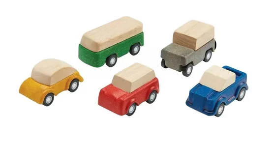 PLANTOYS Holz Spielzeugauto für die Spielwelt