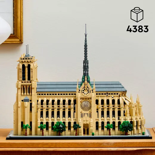 LEGO Architecture 21061 Notre-Dame de Paris 4383 Teile Bauset