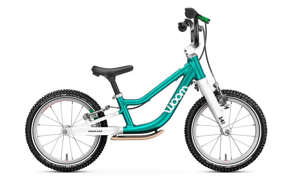 Woom GO 1 Plus Kinderlaufrad 14 Zoll 2026
