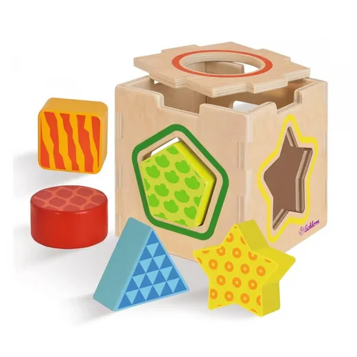 EICHHORN Steckspielzeug Steckbox Sortierbox für Kinder