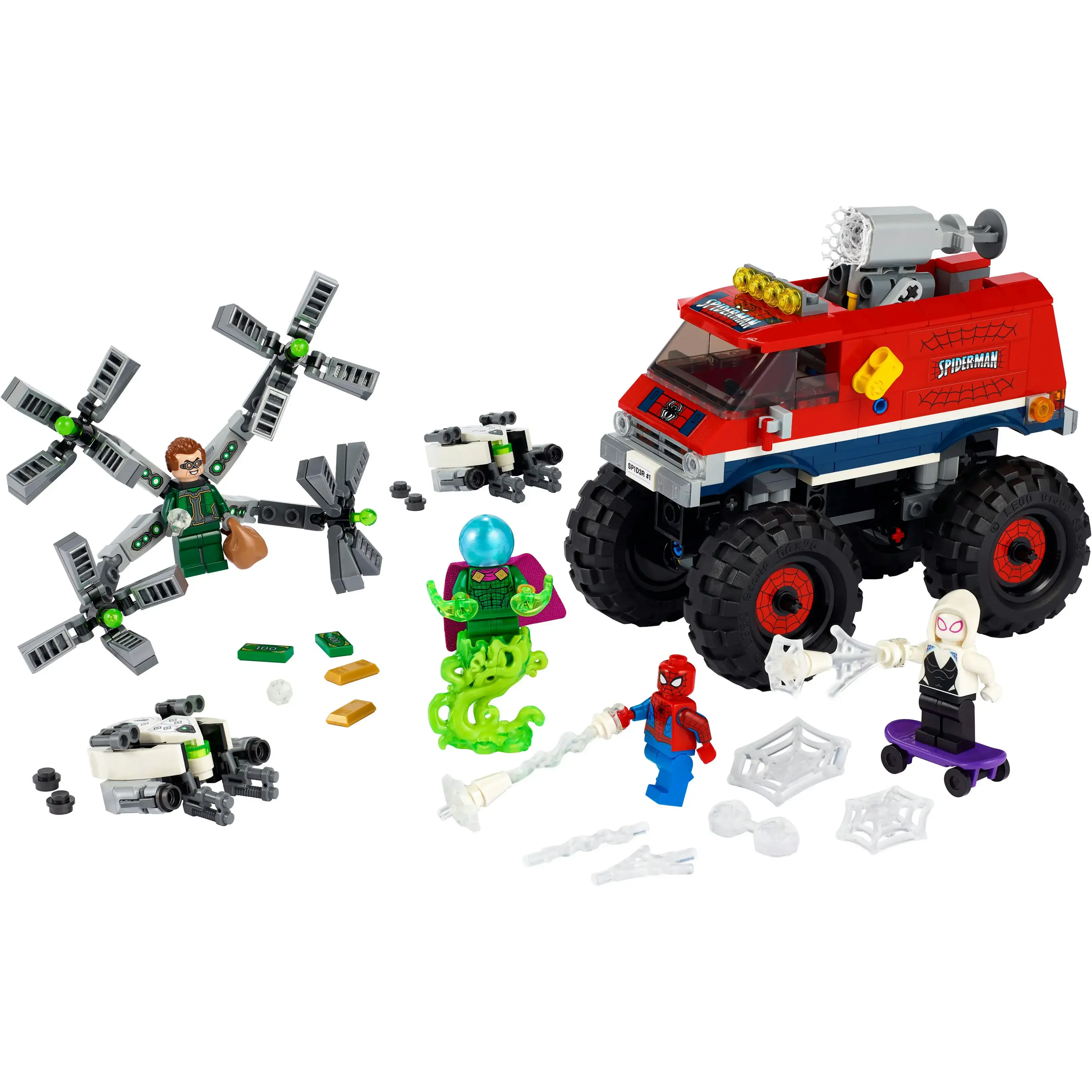 LEGO 76174 Marvel Spider-Mans Monstertruck gegen Mysterio Bauset