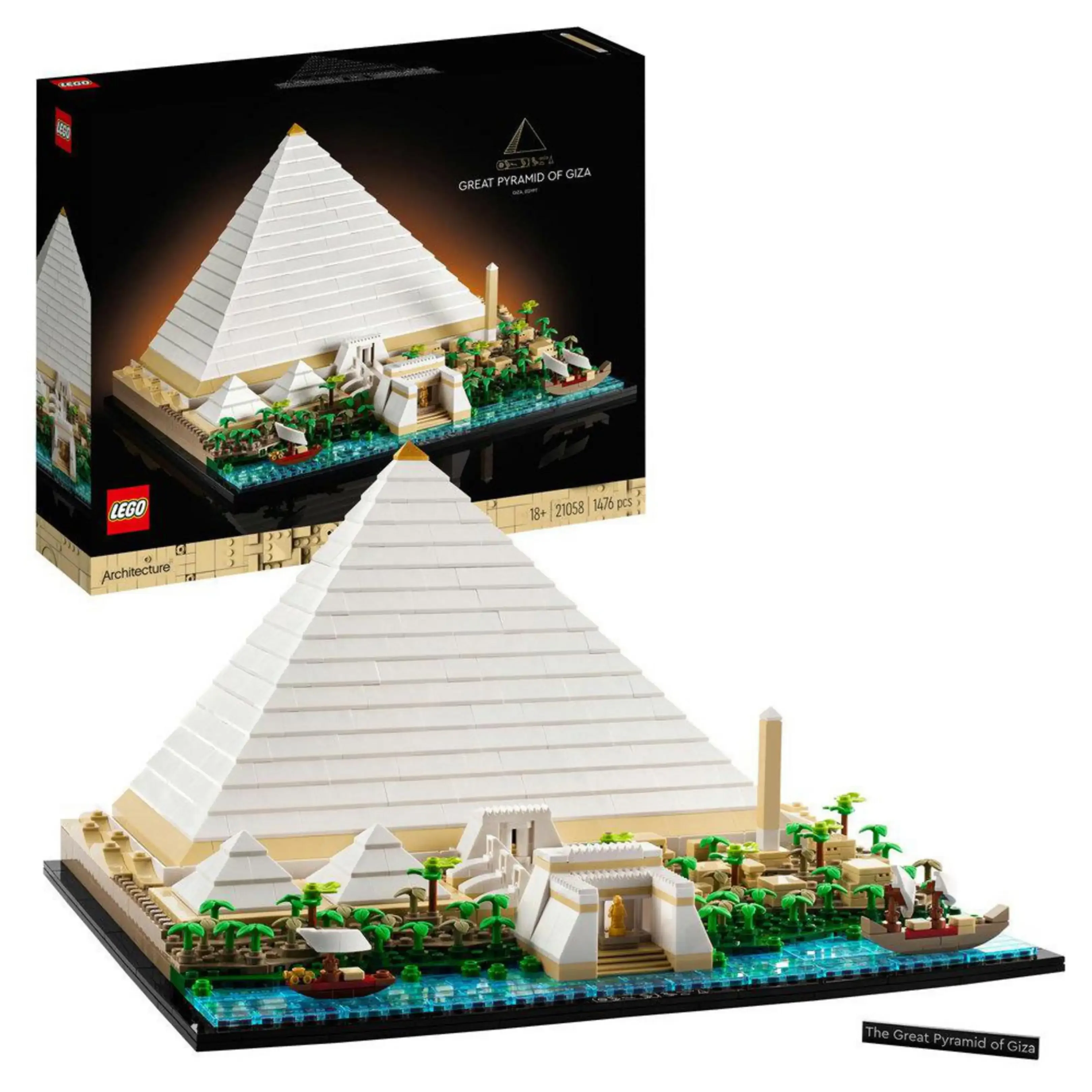 LEGO Architecture 21058 Cheops-Pyramide Bauset Modell