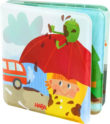 HABA Babywelt Badebuch Zauber Waschtag Matsch Babyspielbuch Greifling