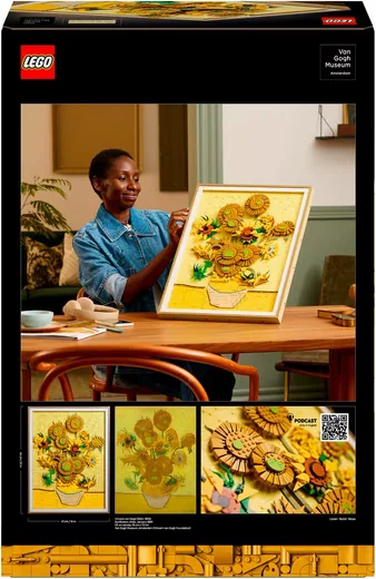 LEGO Art 31215 Vincent van Gogh Sonnenblumen Wandbild Set 2615 Teile
